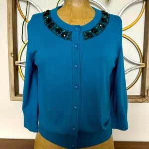 Kate Spade jeweled cardigan